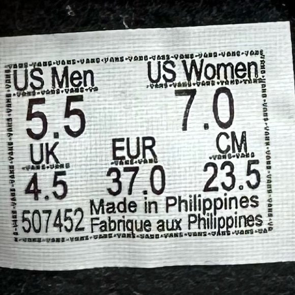 Vans Lampin 86 Dx Anaheim Factory Pride Black Unisex Sneakers Size M 5.5 W 7 - Picture 8 of 8